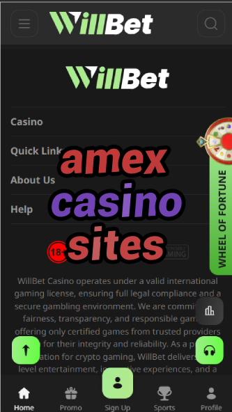 Amex Casino Sites - American Express Casinos-casinoorder.vip